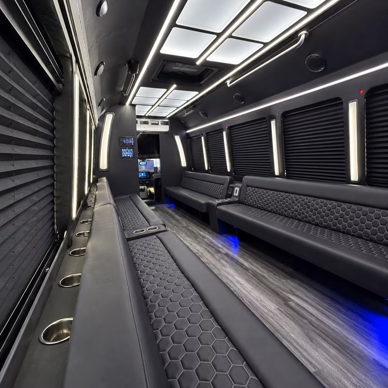 group bus transportation for topeka conventions crossing into kansas city