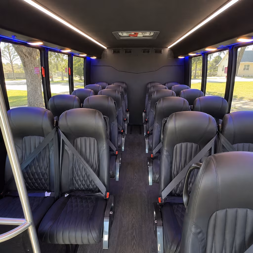 minibuses and charter buses for topeka high school and prep sports events