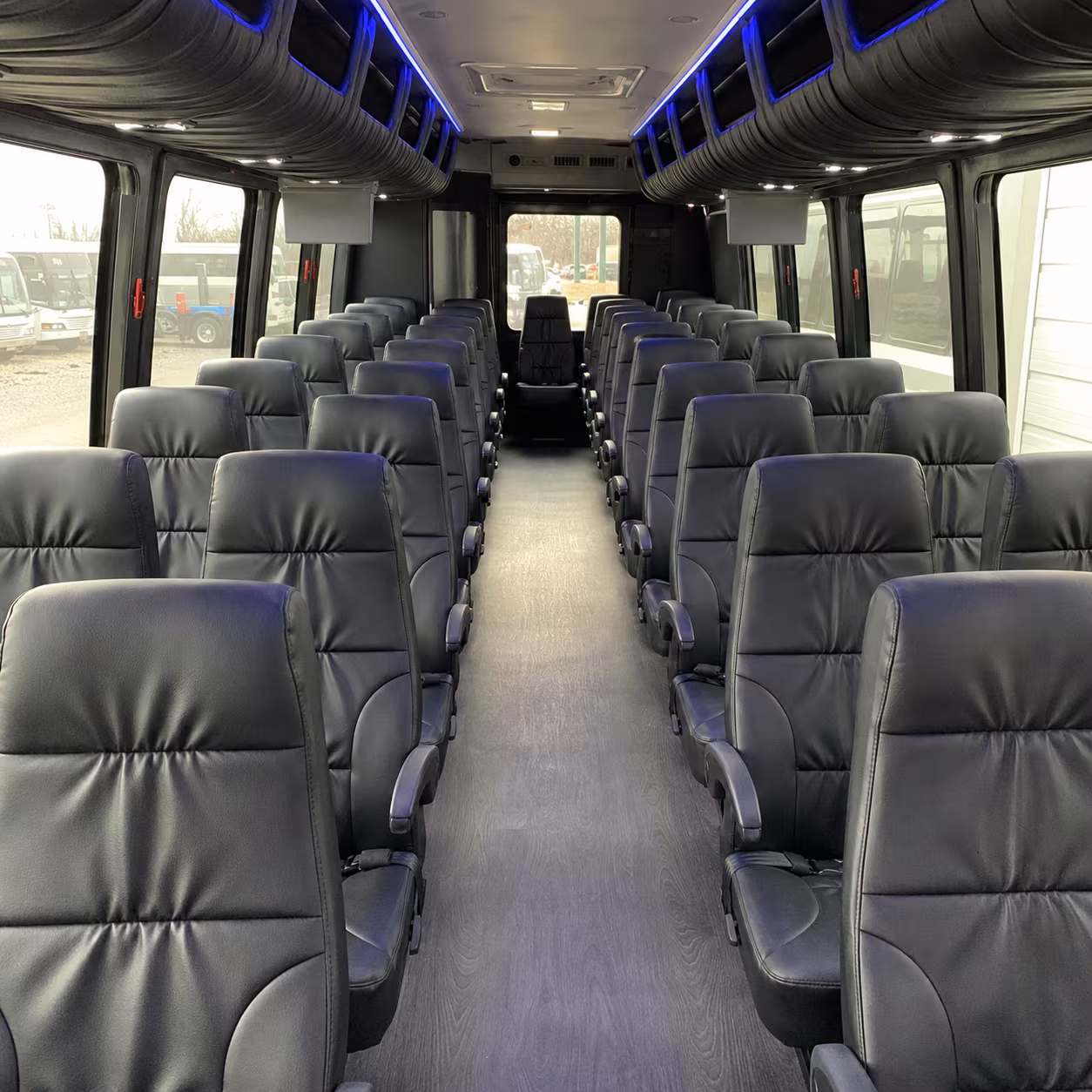 shuttle buses for weekly worship services in topeka