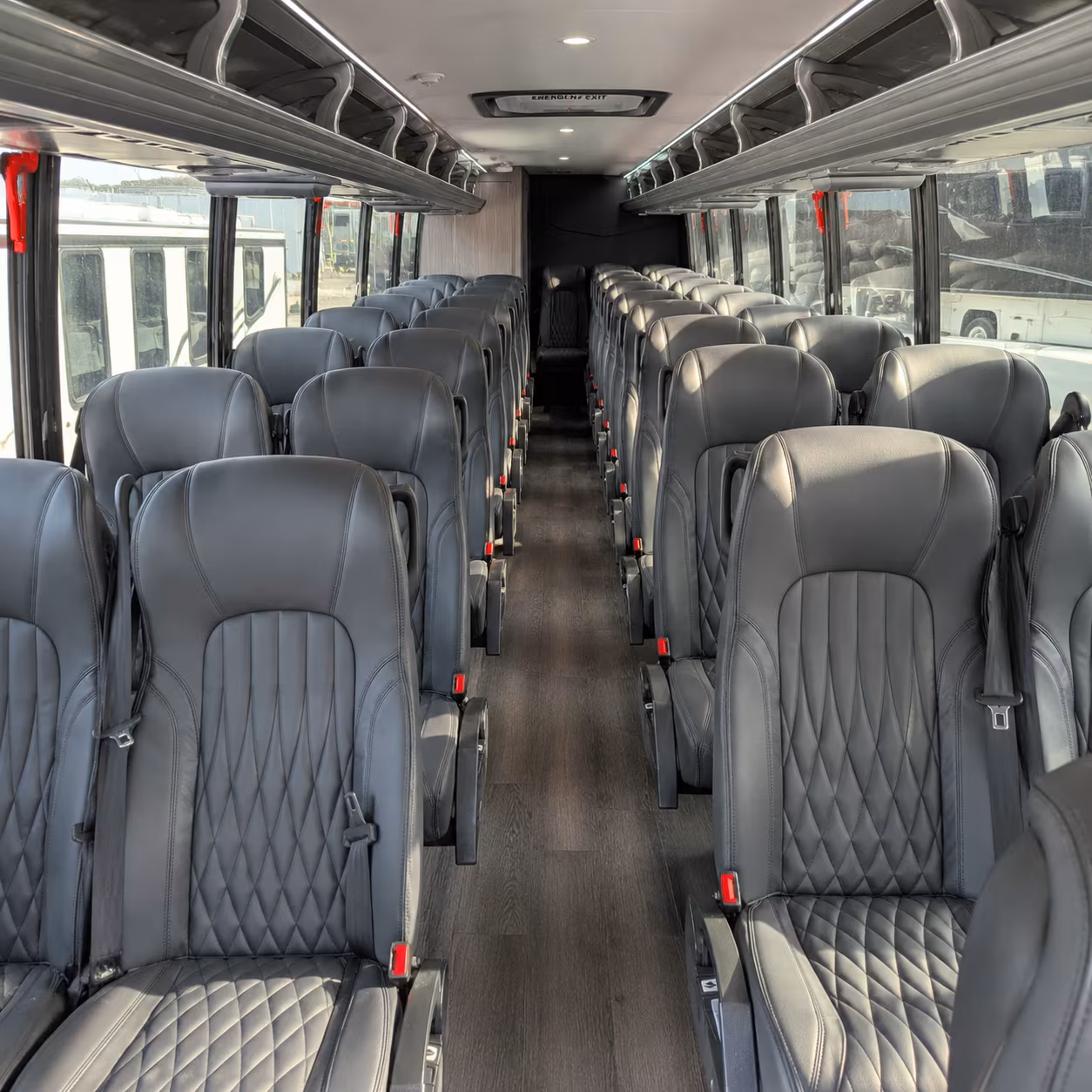 topeka 30 passenger minibus inside