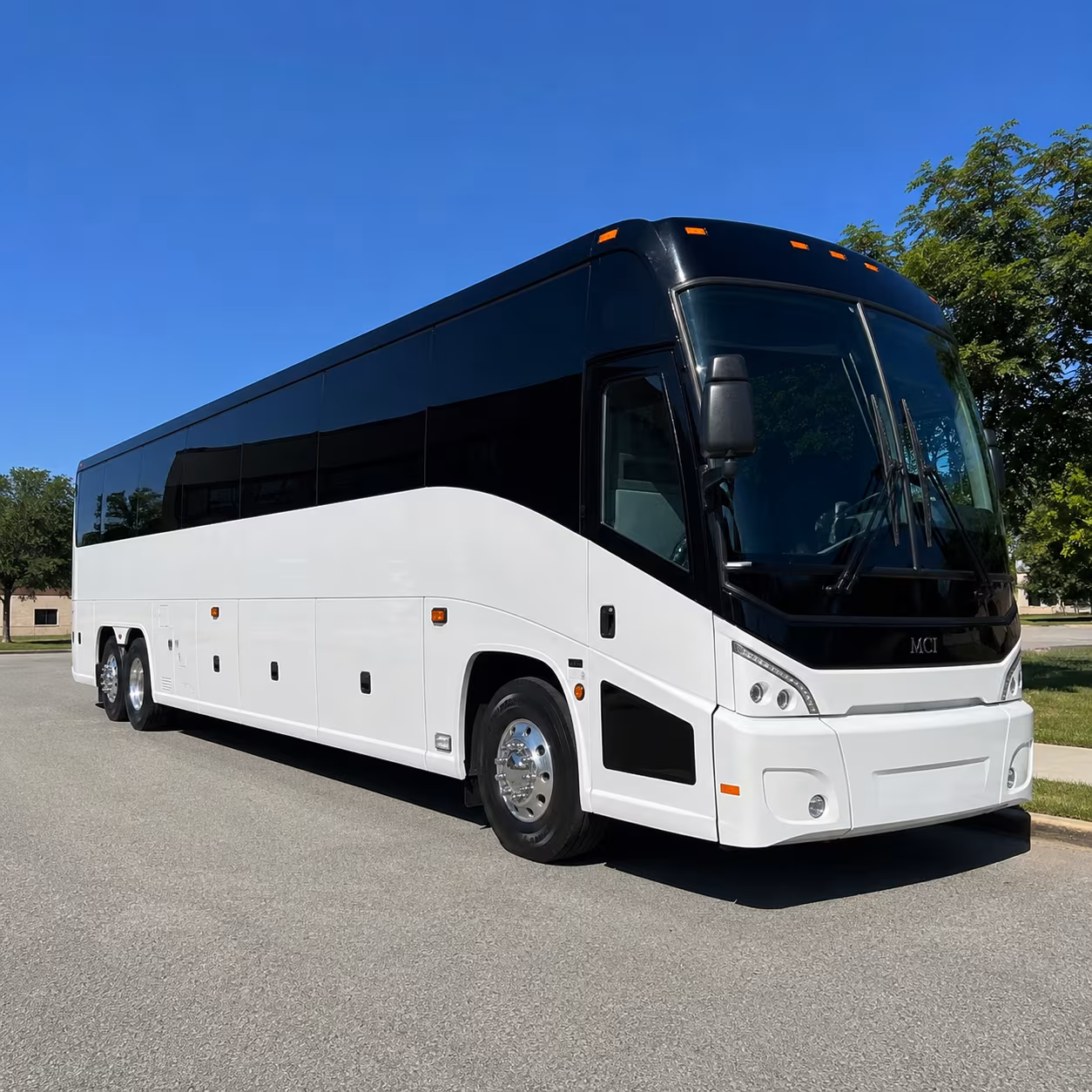 topeka 40 passenger charter bus
