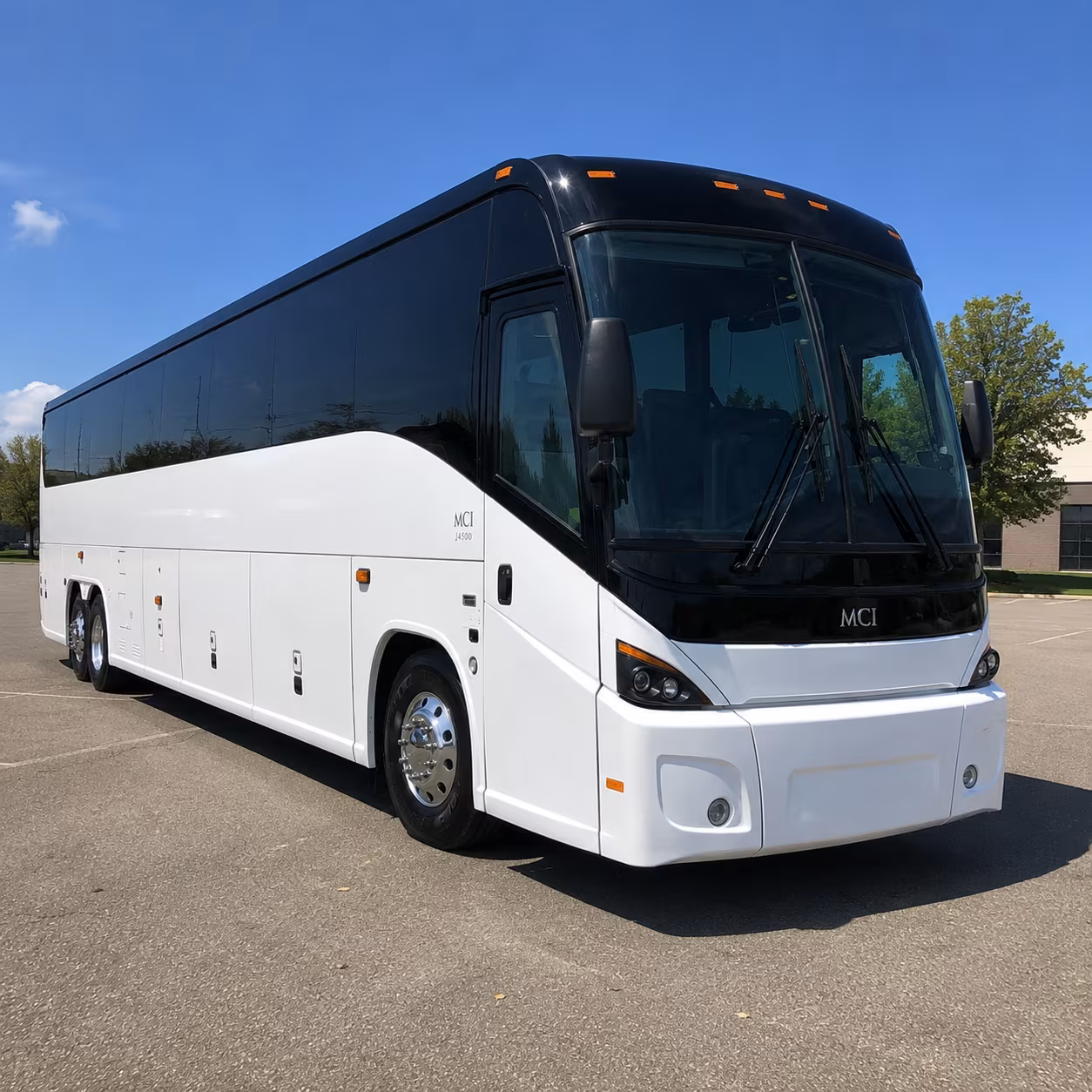 topeka 45 passenger charter bus