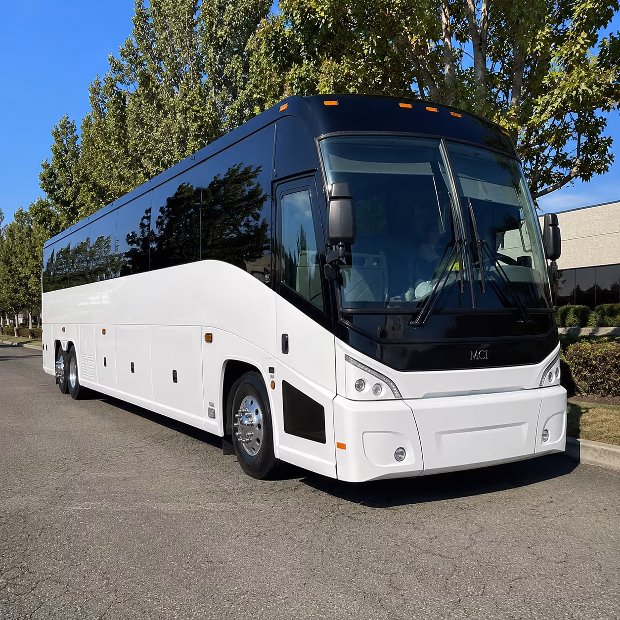 topeka 50 passenger charter bus