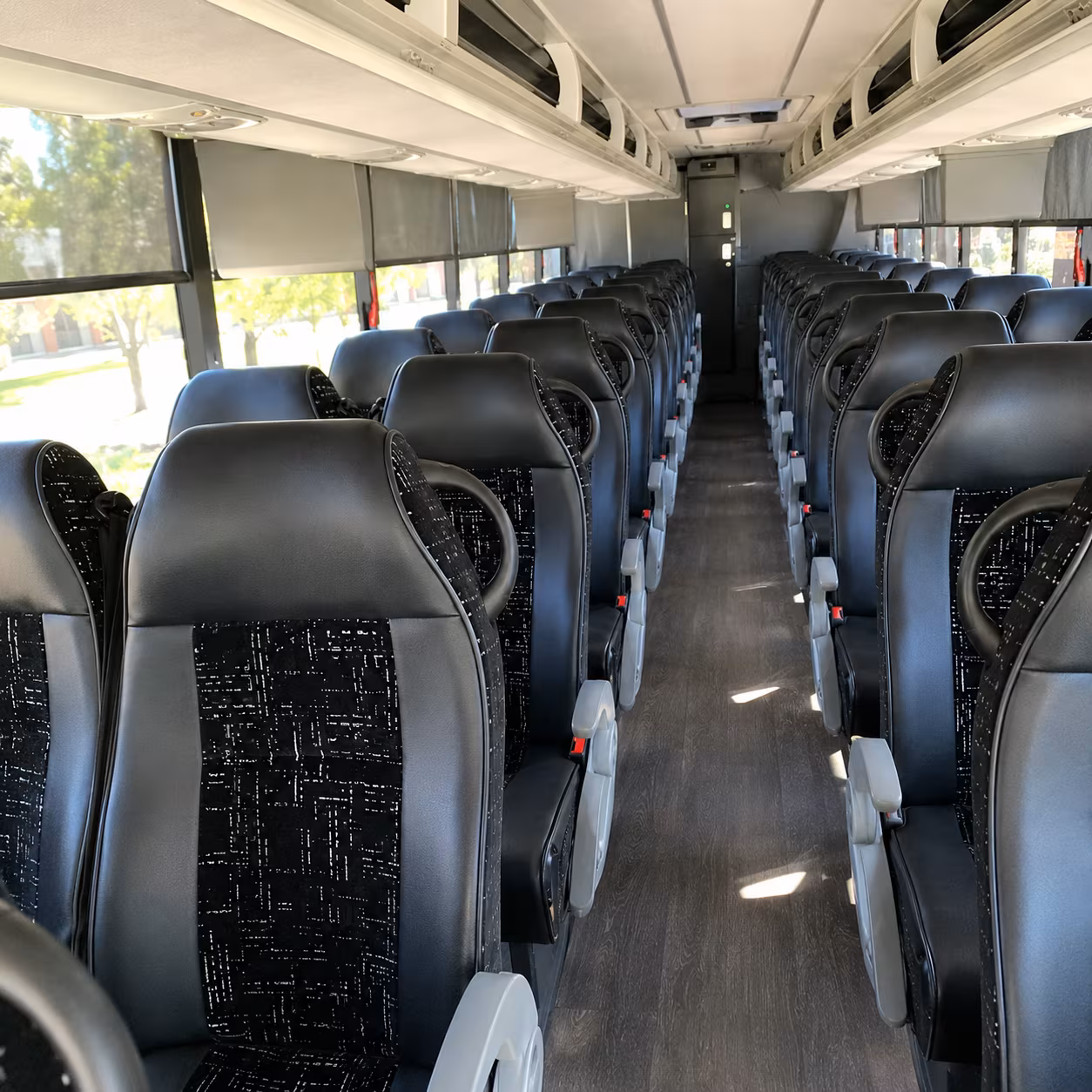 topeka government military charter bus rental