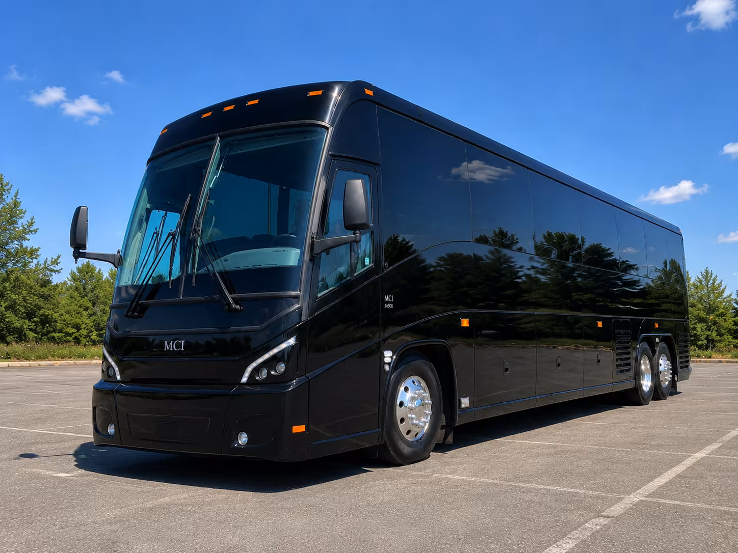 topeka long distance charter bus rental