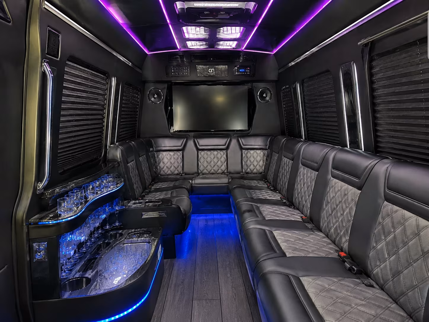 topeka sporting event transportation onboard seating