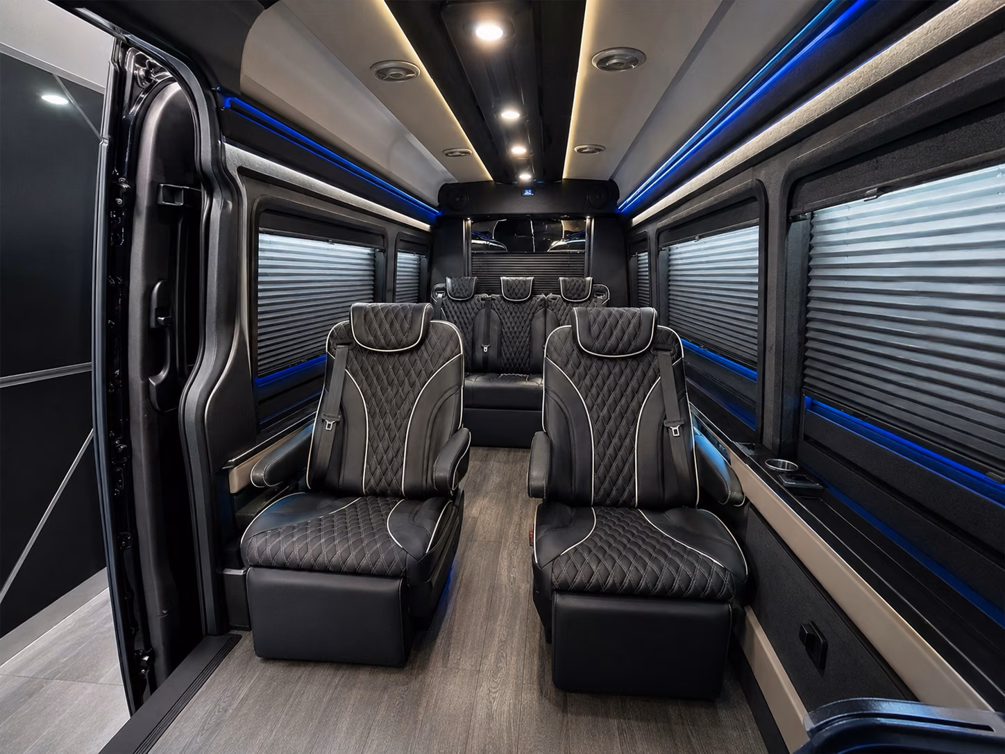 topeka sprinter van with driver interior