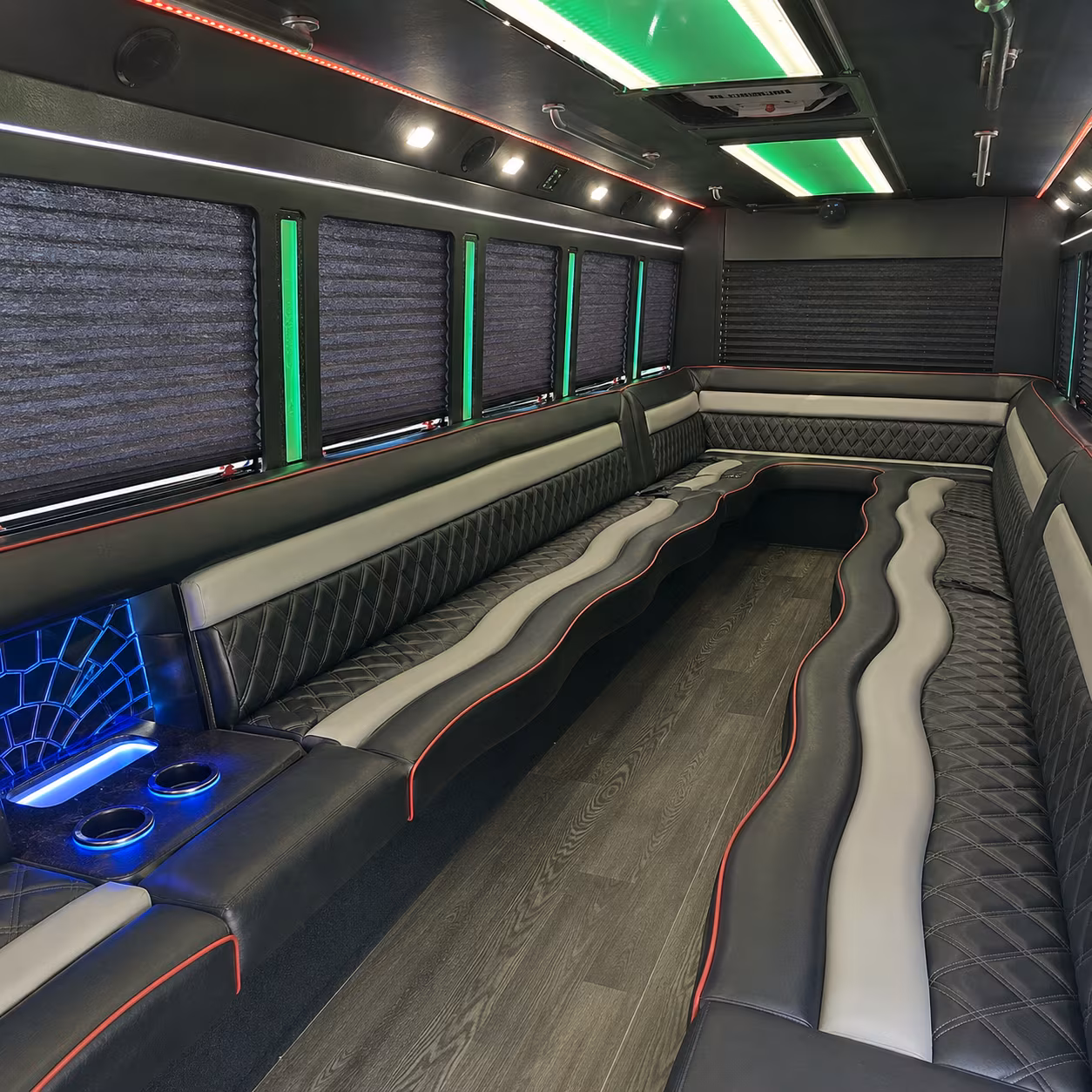 topeka wedding party bus rental